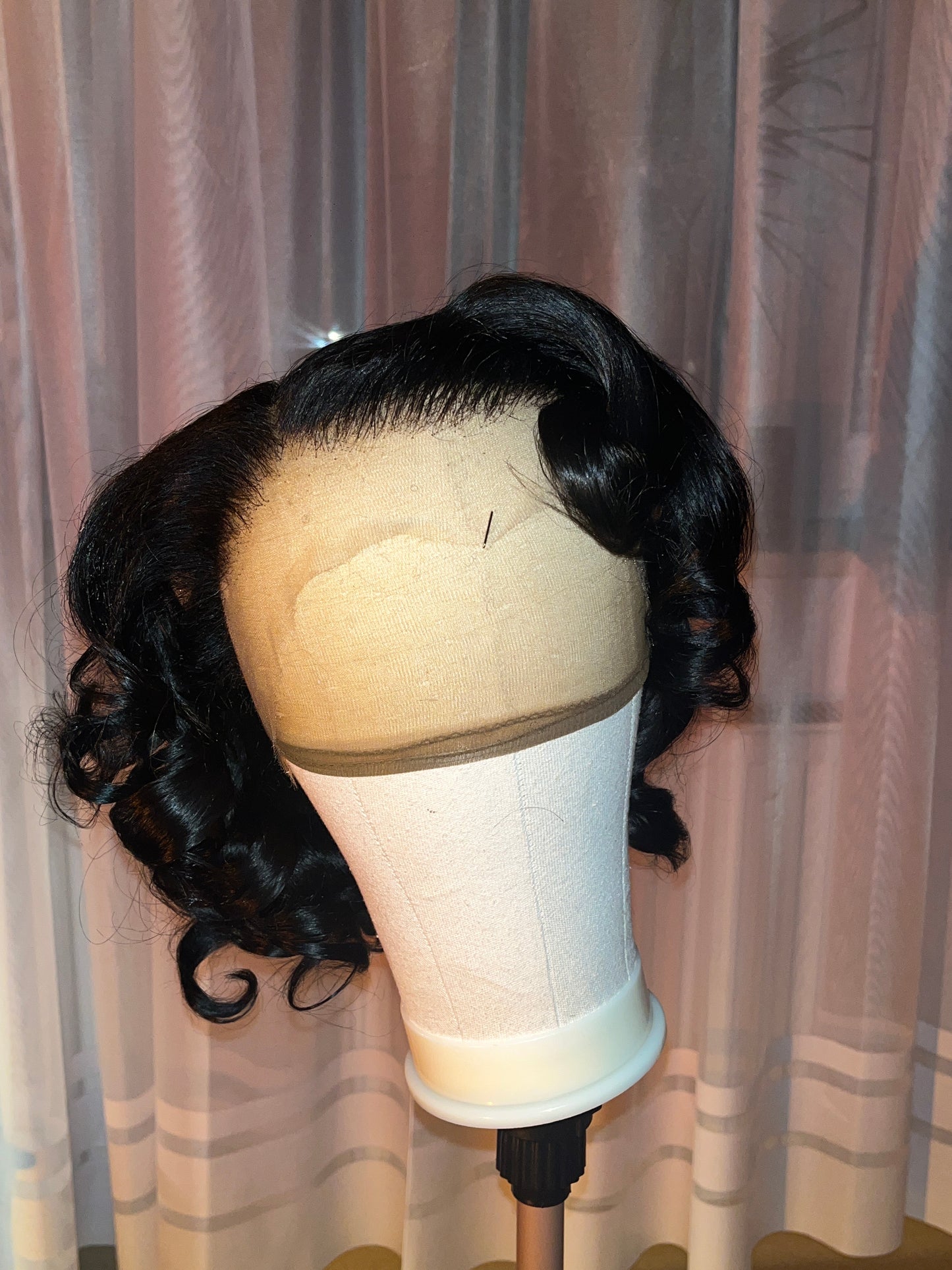 Raw Body wave wig Styled with Bombshell Curls (HD Lace)