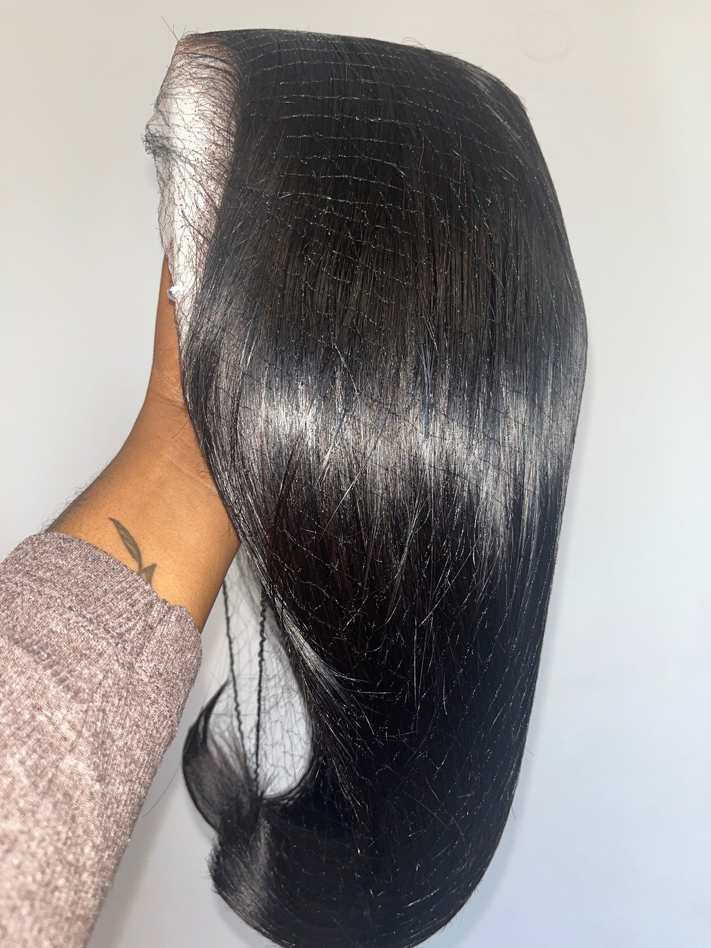 Raw Straight Frontal Wig (HD Lace)