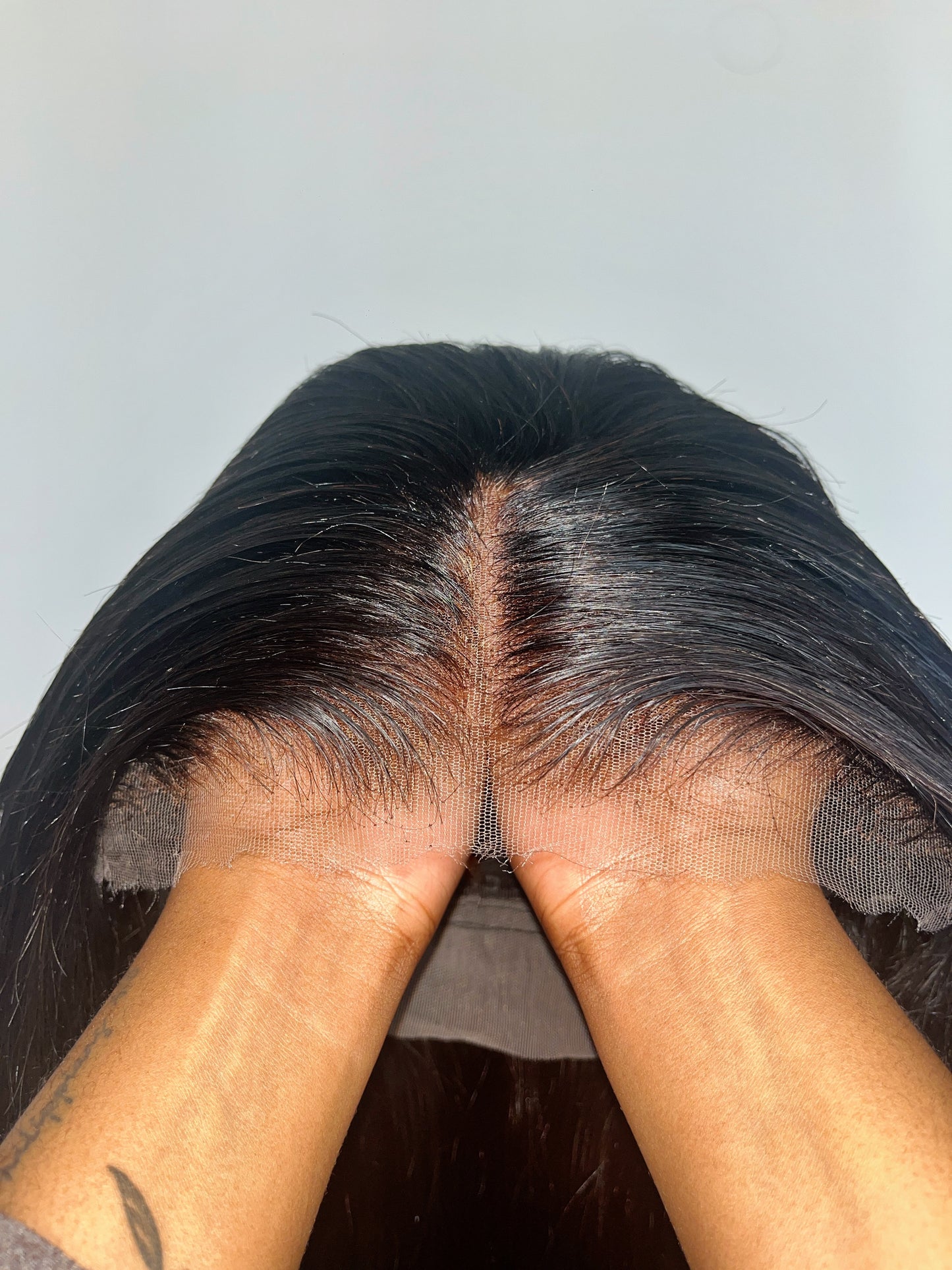 Raw Straight Frontal Wig (HD Lace)