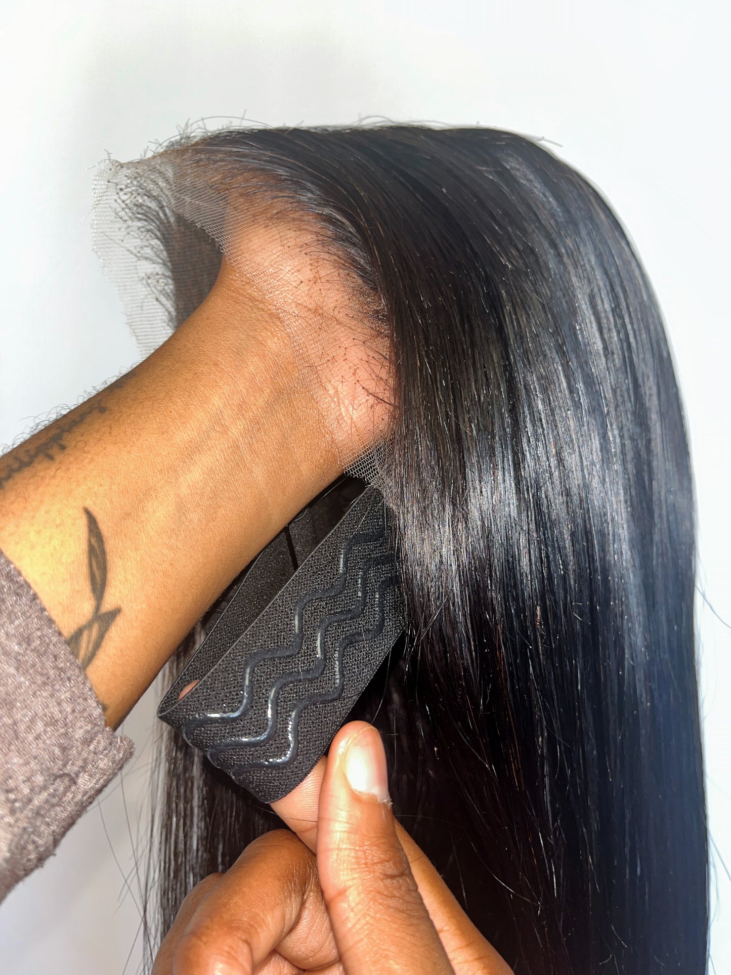 Raw Straight Frontal Wig (HD Lace)