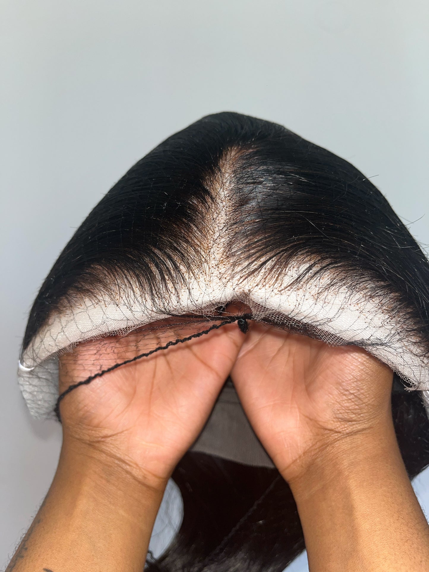 Raw Straight Frontal Wig (HD Lace)