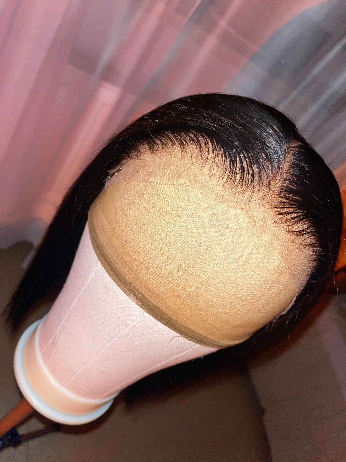 Raw Straight Frontal Wig (HD Lace)